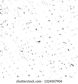 Rough, scratch, splatter grunge pattern design brush strokes. Overlay texture. Faded black-white dyed paper texture. Sketch grunge design. Use for poster, cover, banner, mock-up, stickers layout.
