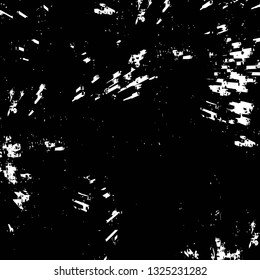 Rough, scratch, splatter grunge pattern design brush strokes. Overlay texture. Faded black-white dyed paper texture. Sketch grunge design. Use for poster, cover, banner, mock-up, stickers layout.