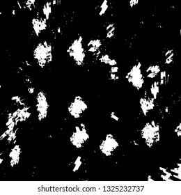 Rough, scratch, splatter grunge pattern design brush strokes. Overlay texture. Faded black-white dyed paper texture. Sketch grunge design. Use for poster, cover, banner, mock-up, stickers layout.