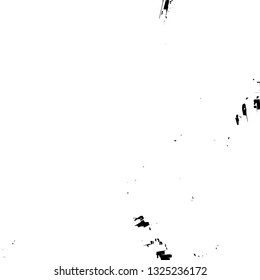 Rough, scratch, splatter grunge pattern design brush strokes. Overlay texture. Faded black-white dyed paper texture. Sketch grunge design. Use for poster, cover, banner, mock-up, stickers layout.