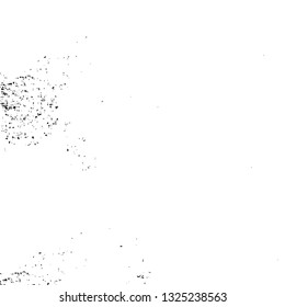 Rough, scratch, splatter grunge pattern design brush strokes. Overlay texture. Faded black-white dyed paper texture. Sketch grunge design. Use for poster, cover, banner, mock-up, stickers layout.