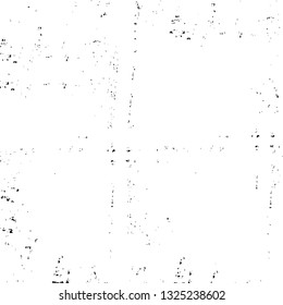 Rough, scratch, splatter grunge pattern design brush strokes. Overlay texture. Faded black-white dyed paper texture. Sketch grunge design. Use for poster, cover, banner, mock-up, stickers layout.