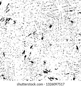 Rough, scratch, splatter grunge pattern design brush strokes. Overlay texture. Faded black-white dyed paper texture. Sketch grunge design. Use for poster, cover, banner, mock-up, stickers layout.