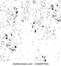 Rough, scratch, splatter grunge pattern design brush strokes. Overlay texture. Faded black-white dyed paper texture. Sketch grunge design. Use for poster, cover, banner, mock-up, stickers layout.