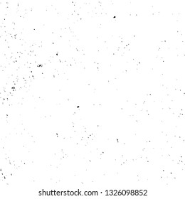 Rough, scratch, splatter grunge pattern design brush strokes. Overlay texture. Faded black-white dyed paper texture. Sketch grunge design. Use for poster, cover, banner, mock-up, stickers layout.