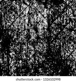Rough, scratch, splatter grunge pattern design brush strokes. Overlay texture. Faded black-white dyed paper texture. Sketch grunge design. Use for poster, cover, banner, mock-up, stickers layout.