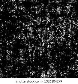 Rough, scratch, splatter grunge pattern design brush strokes. Overlay texture. Faded black-white dyed paper texture. Sketch grunge design. Use for poster, cover, banner, mock-up, stickers layout.