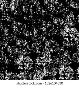 Rough, scratch, splatter grunge pattern design brush strokes. Overlay texture. Faded black-white dyed paper texture. Sketch grunge design. Use for poster, cover, banner, mock-up, stickers layout.