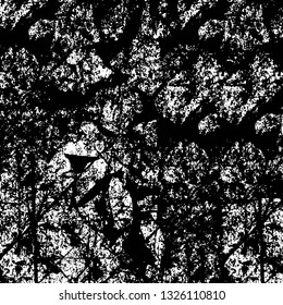 Rough, scratch, splatter grunge pattern design brush strokes. Overlay texture. Faded black-white dyed paper texture. Sketch grunge design. Use for poster, cover, banner, mock-up, stickers layout.