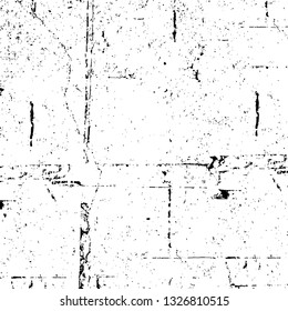 Rough, scratch, splatter grunge pattern design brush strokes. Overlay texture. Faded black-white dyed paper texture. Sketch grunge design. Use for poster, cover, banner, mock-up, stickers layout.