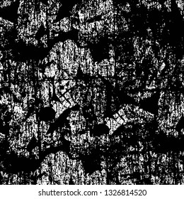Rough, scratch, splatter grunge pattern design brush strokes. Overlay texture. Faded black-white dyed paper texture. Sketch grunge design. Use for poster, cover, banner, mock-up, stickers layout.