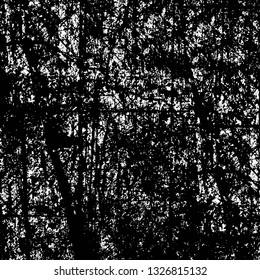 Rough, scratch, splatter grunge pattern design brush strokes. Overlay texture. Faded black-white dyed paper texture. Sketch grunge design. Use for poster, cover, banner, mock-up, stickers layout.