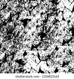 Rough, scratch, splatter grunge pattern design brush strokes. Overlay texture. Faded black-white dyed paper texture. Sketch grunge design. Use for poster, cover, banner, mock-up, stickers layout.