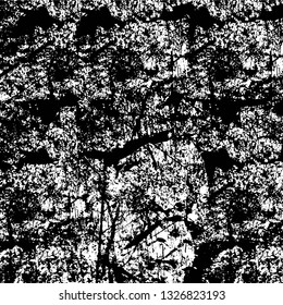 Rough, scratch, splatter grunge pattern design brush strokes. Overlay texture. Faded black-white dyed paper texture. Sketch grunge design. Use for poster, cover, banner, mock-up, stickers layout.
