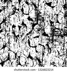 Rough, scratch, splatter grunge pattern design brush strokes. Overlay texture. Faded black-white dyed paper texture. Sketch grunge design. Use for poster, cover, banner, mock-up, stickers layout.