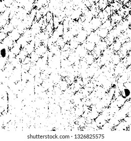 Rough, scratch, splatter grunge pattern design brush strokes. Overlay texture. Faded black-white dyed paper texture. Sketch grunge design. Use for poster, cover, banner, mock-up, stickers layout.