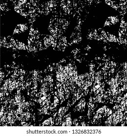 Rough, scratch, splatter grunge pattern design brush strokes. Overlay texture. Faded black-white dyed paper texture. Sketch grunge design. Use for poster, cover, banner, mock-up, stickers layout.