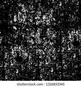 Rough, scratch, splatter grunge pattern design brush strokes. Overlay texture. Faded black-white dyed paper texture. Sketch grunge design. Use for poster, cover, banner, mock-up, stickers layout.