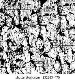 Rough, scratch, splatter grunge pattern design brush strokes. Overlay texture. Faded black-white dyed paper texture. Sketch grunge design. Use for poster, cover, banner, mock-up, stickers layout.