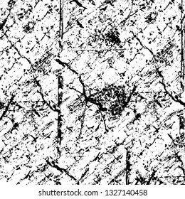 Rough, scratch, splatter grunge pattern design brush strokes. Overlay texture. Faded black-white dyed paper texture. Sketch grunge design. Use for poster, cover, banner, mock-up, stickers layout.