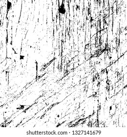 Rough, scratch, splatter grunge pattern design brush strokes. Overlay texture. Faded black-white dyed paper texture. Sketch grunge design. Use for poster, cover, banner, mock-up, stickers layout.