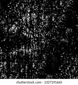 Rough, scratch, splatter grunge pattern design brush strokes. Overlay texture. Faded black-white dyed paper texture. Sketch grunge design. Use for poster, cover, banner, mock-up, stickers layout.