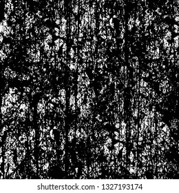 Rough, scratch, splatter grunge pattern design brush strokes. Overlay texture. Faded black-white dyed paper texture. Sketch grunge design. Use for poster, cover, banner, mock-up, stickers layout.
