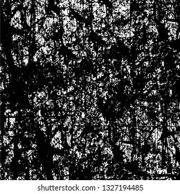 Rough, scratch, splatter grunge pattern design brush strokes. Overlay texture. Faded black-white dyed paper texture. Sketch grunge design. Use for poster, cover, banner, mock-up, stickers layout.