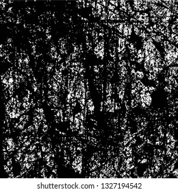 Rough, scratch, splatter grunge pattern design brush strokes. Overlay texture. Faded black-white dyed paper texture. Sketch grunge design. Use for poster, cover, banner, mock-up, stickers layout.