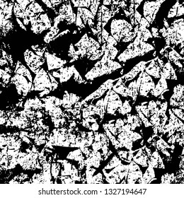 Rough, scratch, splatter grunge pattern design brush strokes. Overlay texture. Faded black-white dyed paper texture. Sketch grunge design. Use for poster, cover, banner, mock-up, stickers layout.