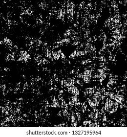 Rough, scratch, splatter grunge pattern design brush strokes. Overlay texture. Faded black-white dyed paper texture. Sketch grunge design. Use for poster, cover, banner, mock-up, stickers layout.