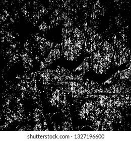 Rough, scratch, splatter grunge pattern design brush strokes. Overlay texture. Faded black-white dyed paper texture. Sketch grunge design. Use for poster, cover, banner, mock-up, stickers layout.