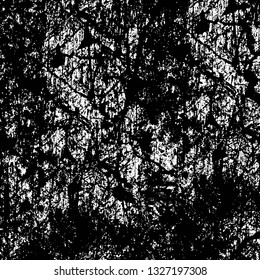 Rough, scratch, splatter grunge pattern design brush strokes. Overlay texture. Faded black-white dyed paper texture. Sketch grunge design. Use for poster, cover, banner, mock-up, stickers layout.