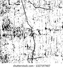 Rough, scratch, splatter grunge pattern design brush strokes. Overlay texture. Faded black-white dyed paper texture. Sketch grunge design. Use for poster, cover, banner, mock-up, stickers layout.