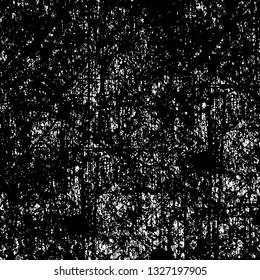 Rough, scratch, splatter grunge pattern design brush strokes. Overlay texture. Faded black-white dyed paper texture. Sketch grunge design. Use for poster, cover, banner, mock-up, stickers layout.