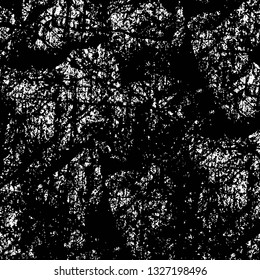 Rough, scratch, splatter grunge pattern design brush strokes. Overlay texture. Faded black-white dyed paper texture. Sketch grunge design. Use for poster, cover, banner, mock-up, stickers layout.
