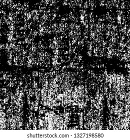 Rough, scratch, splatter grunge pattern design brush strokes. Overlay texture. Faded black-white dyed paper texture. Sketch grunge design. Use for poster, cover, banner, mock-up, stickers layout.