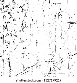 Rough, scratch, splatter grunge pattern design brush strokes. Overlay texture. Faded black-white dyed paper texture. Sketch grunge design. Use for poster, cover, banner, mock-up, stickers layout.