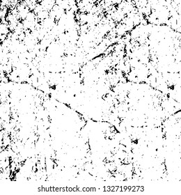 Rough, scratch, splatter grunge pattern design brush strokes. Overlay texture. Faded black-white dyed paper texture. Sketch grunge design. Use for poster, cover, banner, mock-up, stickers layout.