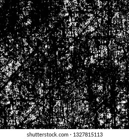 Rough, scratch, splatter grunge pattern design brush strokes. Overlay texture. Faded black-white dyed paper texture. Sketch grunge design. Use for poster, cover, banner, mock-up, stickers layout.