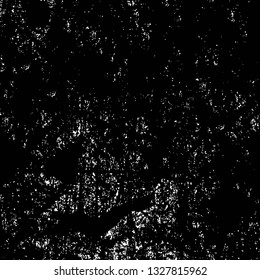 Rough, scratch, splatter grunge pattern design brush strokes. Overlay texture. Faded black-white dyed paper texture. Sketch grunge design. Use for poster, cover, banner, mock-up, stickers layout.