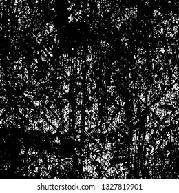Rough, scratch, splatter grunge pattern design brush strokes. Overlay texture. Faded black-white dyed paper texture. Sketch grunge design. Use for poster, cover, banner, mock-up, stickers layout.