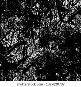 Rough, scratch, splatter grunge pattern design brush strokes. Overlay texture. Faded black-white dyed paper texture. Sketch grunge design. Use for poster, cover, banner, mock-up, stickers layout.