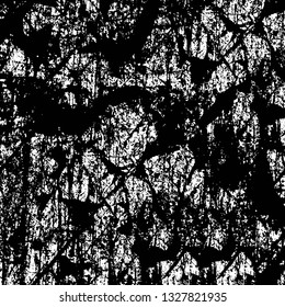 Rough, scratch, splatter grunge pattern design brush strokes. Overlay texture. Faded black-white dyed paper texture. Sketch grunge design. Use for poster, cover, banner, mock-up, stickers layout.