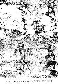 Rough, scratch, splatter grunge pattern design brush strokes. Overlay texture. Faded black-white dyed paper texture. Sketch grunge design. Use for poster, cover, banner, mock-up, stickers layout.