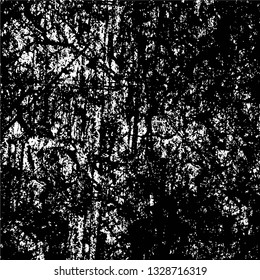 Rough, scratch, splatter grunge pattern design brush strokes. Overlay texture. Faded black-white dyed paper texture. Sketch grunge design. Use for poster, cover, banner, mock-up, stickers layout.