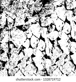 Rough, scratch, splatter grunge pattern design brush strokes. Overlay texture. Faded black-white dyed paper texture. Sketch grunge design. Use for poster, cover, banner, mock-up, stickers layout.