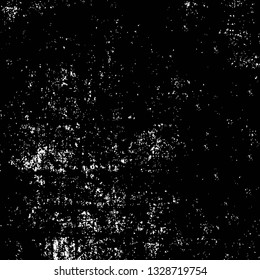 Rough, scratch, splatter grunge pattern design brush strokes. Overlay texture. Faded black-white dyed paper texture. Sketch grunge design. Use for poster, cover, banner, mock-up, stickers layout.