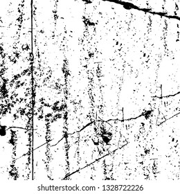 Rough, scratch, splatter grunge pattern design brush strokes. Overlay texture. Faded black-white dyed paper texture. Sketch grunge design. Use for poster, cover, banner, mock-up, stickers layout.