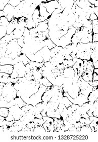 Rough, scratch, splatter grunge pattern design brush strokes. Overlay texture. Faded black-white dyed paper texture. Sketch grunge design. Use for poster, cover, banner, mock-up, stickers layout.